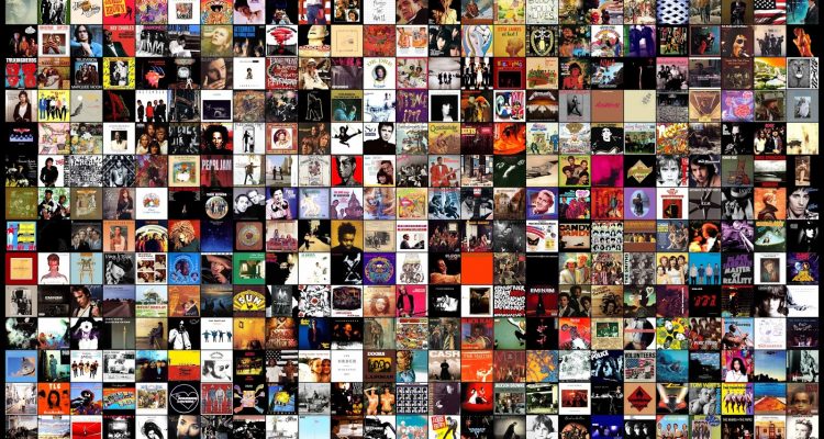 500 Greatest Albums of All Time (Original Poster)