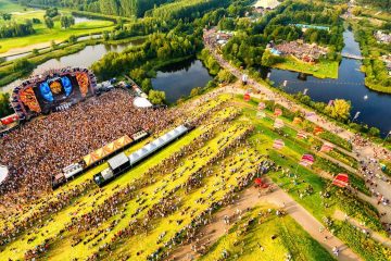 mysteryland from air