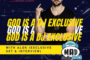 ALOK @ GOD IS A DJ COVER